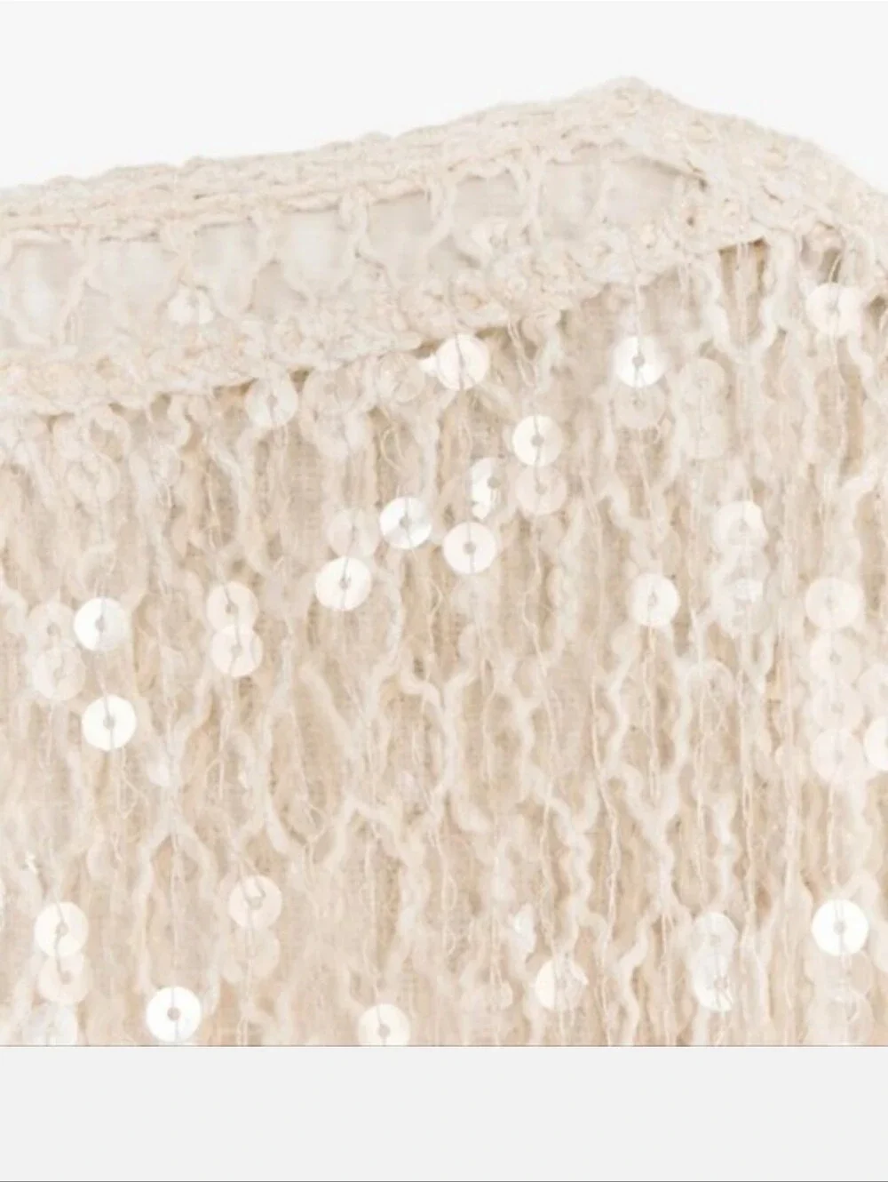 ZARA SEQUIN TOP SIZE XS